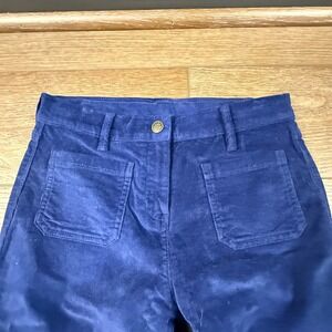 Crewcuts by J.Crew Girls Straight Leg Corduroy Pants Navy Blue NWT Size 14